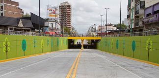Anunciaron que se abrirán 50 nuevos pasos bajo nivel bajo nivel, tunel
