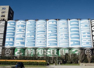 Puerto Madero estrenó cara feminista silos, arte