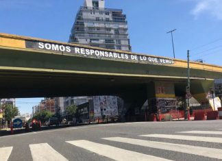 Tras más de un mes, reabre al tránsito avenida Córdoba y Juan B. Justo puente, juan b justo