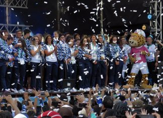 Más de un millón de personas disfrutaron de los Juegos de la Juventud cierre