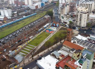 VIDEO: Así se ve el nuevo Parque de la Estación, desde un dron parque
