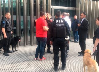 Evacuaron el anexo de Diputados por una amenaza de bomba amenaza