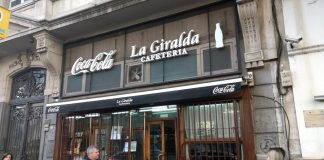 Cierra la mítica cafetería «La Giralda», de la calle Corrientes giralda