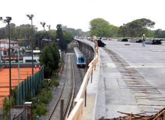 Avanza a construcción del Viaducto del Mitre: Mirala desde un dron