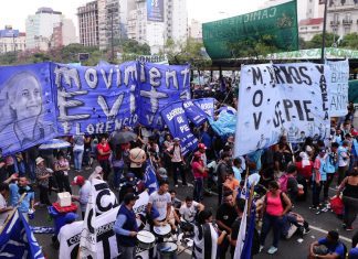 Arranca una semana de movilizaciones en contra del G-20 marcha, protesta, movimientos sociales