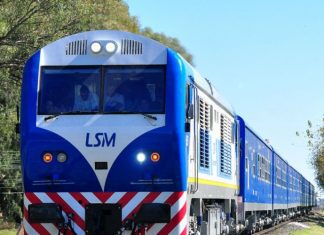 Encontraron tres granadas debajo de una formación del tren San Martín san martin