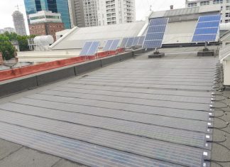 Ya funcionan 80 paneles solares en la terraza de una escuela técnica porteña paneles, solares