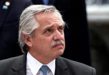 Alberto Fernández se despidió de los empleados de Casa Rosada