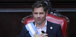 Axel Kicillof: “Los problemas no se solucionan con dinamita o motosierra»