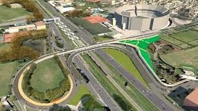 Núñez: cierran uno de los accesos a la autopista Lugones por reformas en el Parque de la Innovación