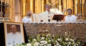 El arzobispo de Buenos Aires, encabezó una misa en Buenos Aires para despedir a Francisco