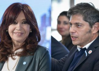 Cristina Kirchner responsabilizó a Kicillof por la derrota electoral en la provincia de Buenos Aires