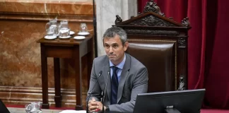 Martín Menem, sobre el escándalo de los audios: “Pongo las manos en el fuego por Lule y Karina Milei”