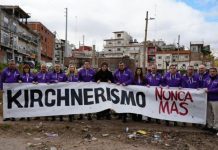 Milei desembarcó en La Matanza para ponerse al frente de la campaña de LLA en PBA